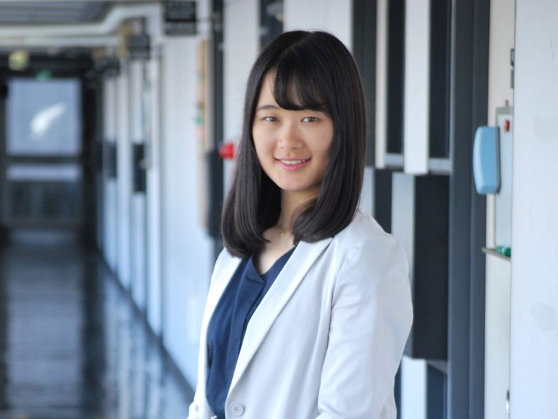 坂野 友香理　Yukari SAKANO<br />
所属：機械科学・航空学科4年（取材当時）<br />
横浜共立学園高等学校　出身<br />
